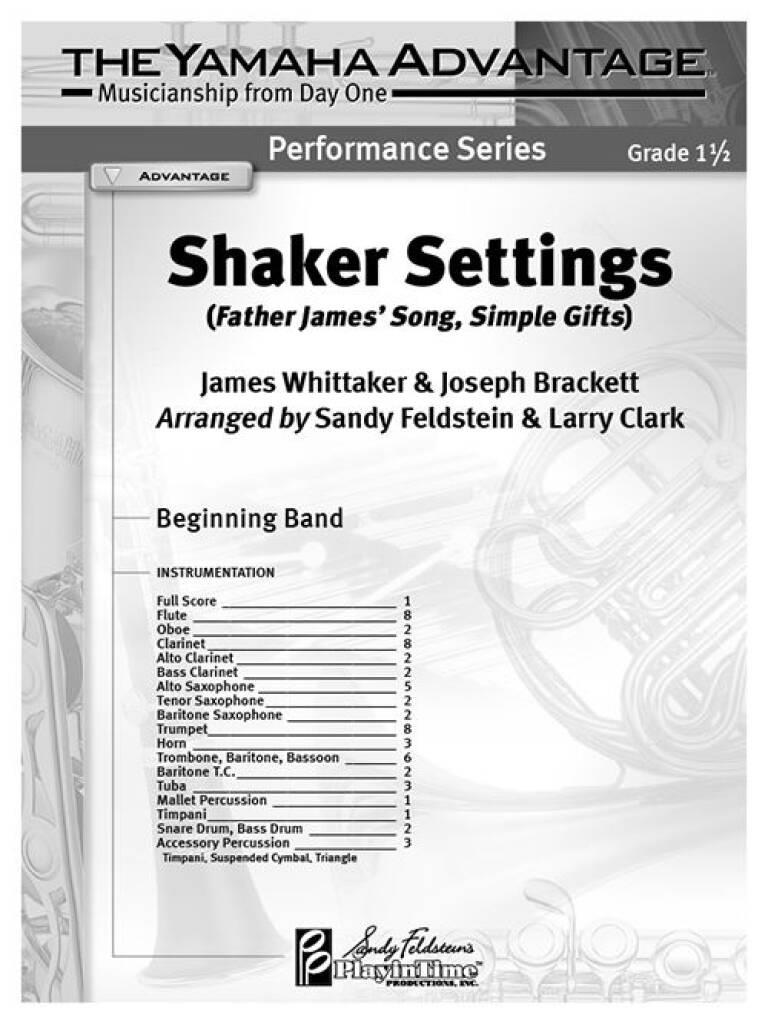 Shaker Settings